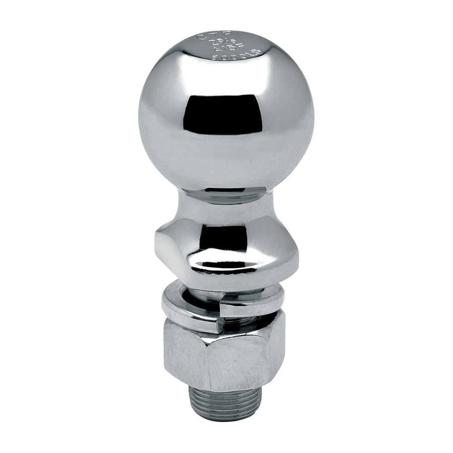 Reese Tow Ready 63847 Class IV Hitch Ball, Chrome - 2-5/16" Ball x 1" x 2-1/8", 7,500 lbs.