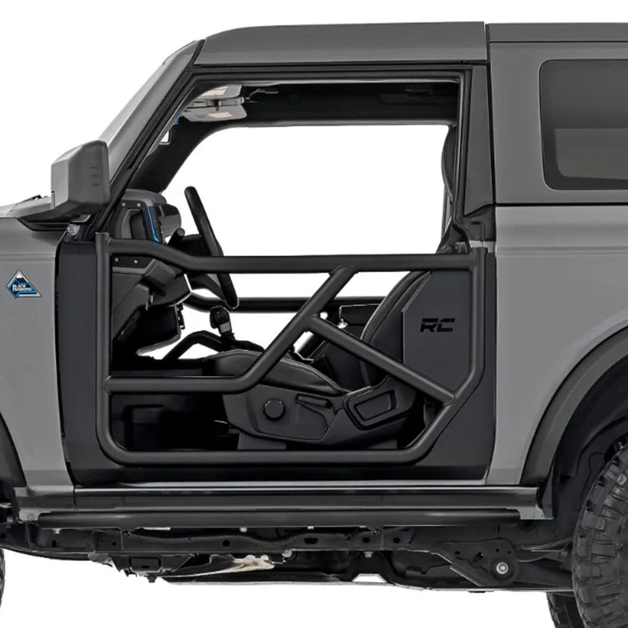 Steel Tube Doors Rough Country for Ford Bronco 2-Door (2021-2024)