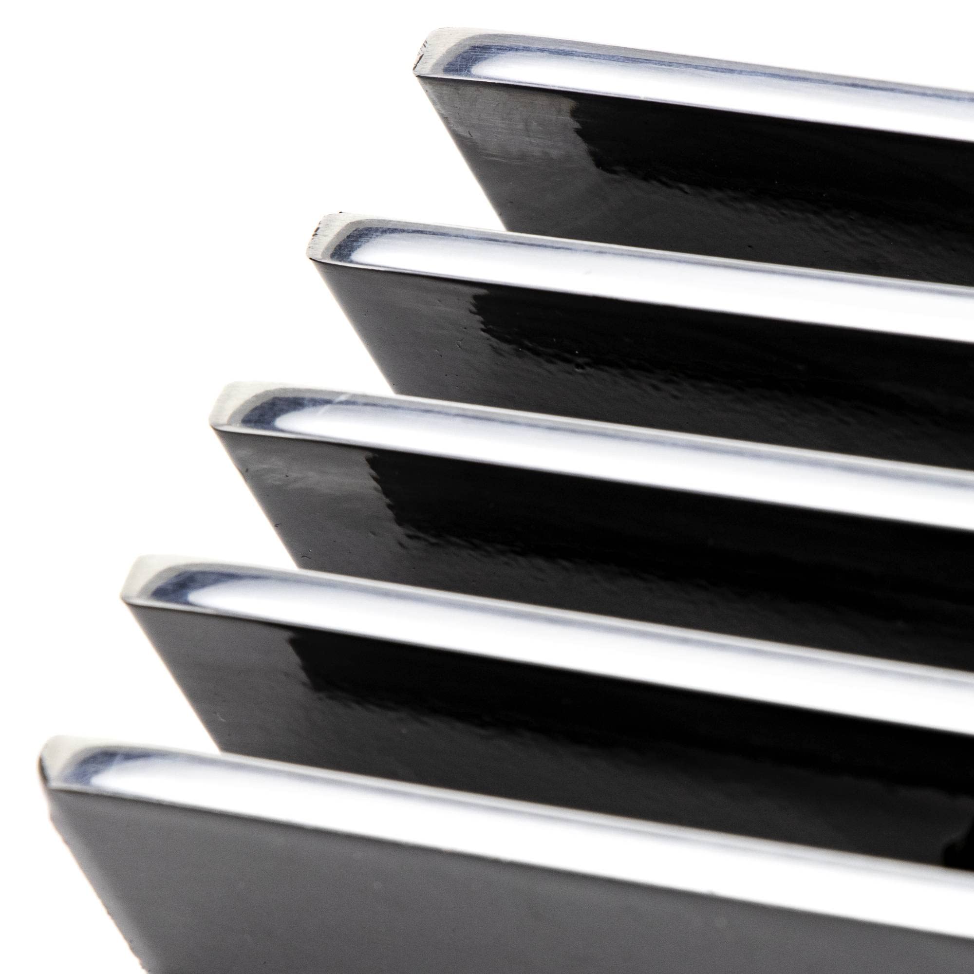 Horizontal T-Rex 25112 Aluminum Polished Finish Billet Bumper Grille Bolt-on for Chevrolet Silverado 1500