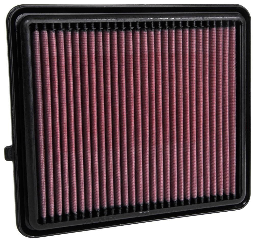 High-Flow K&N Original Lifetime Engine Air Filter: Increase Power: Premium, Washable: Compatible with 2018-2020 SUZUKI: Jimny II, 33-3151