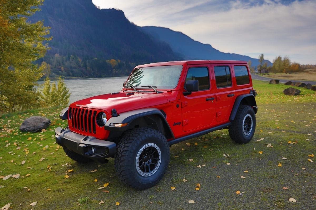 Rough Country Fender WF1 Flares for 2018-2022 Jeep Wrangler JL - A-J01822