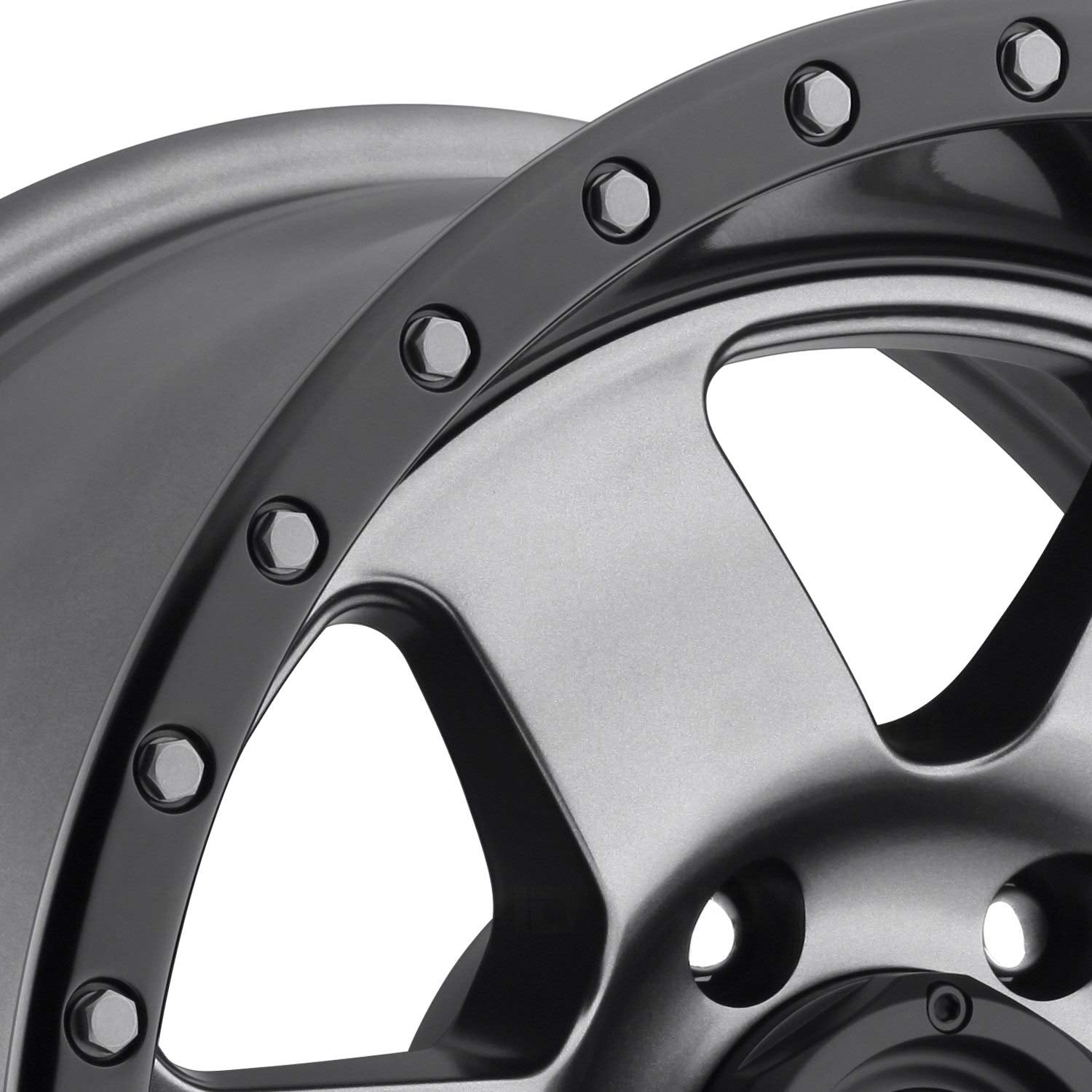 FUEL 18x9 Podium D619 Matte Gun Metal 8x180 20 offset