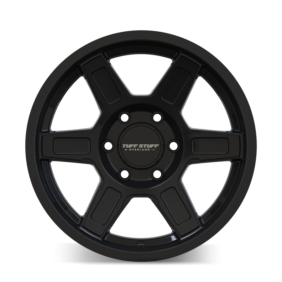 Ascent TUFFSTUFF TS01 Gloss Black 17X8.5 5-127 0MM 71.5MM
