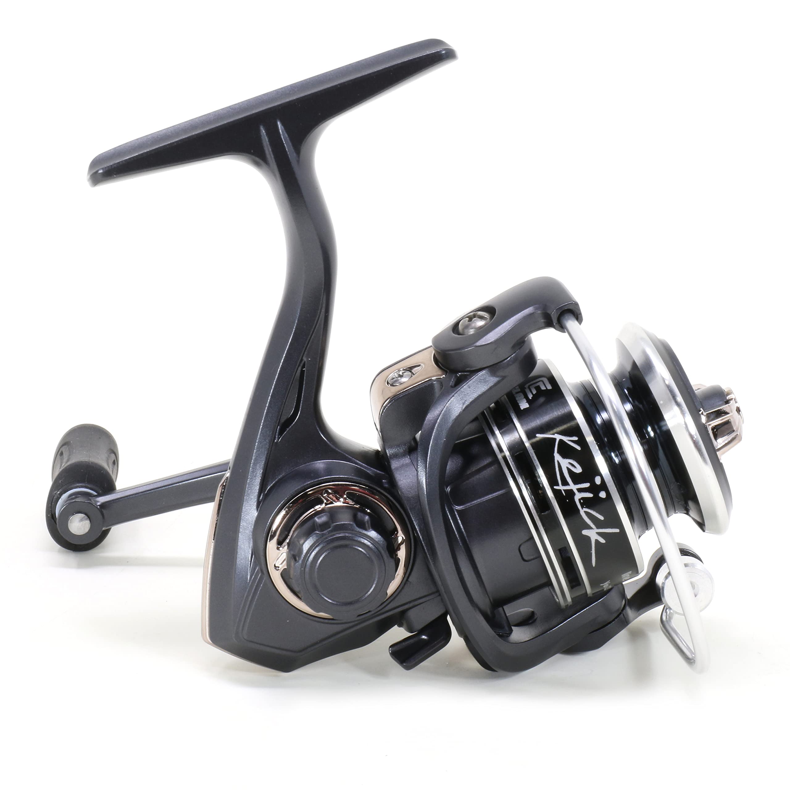 Kejick CLAM Ice Fishing Reel – 6+1 Bearings, SF Drag & Folding Handle for Smooth, Cold-Weather Performance