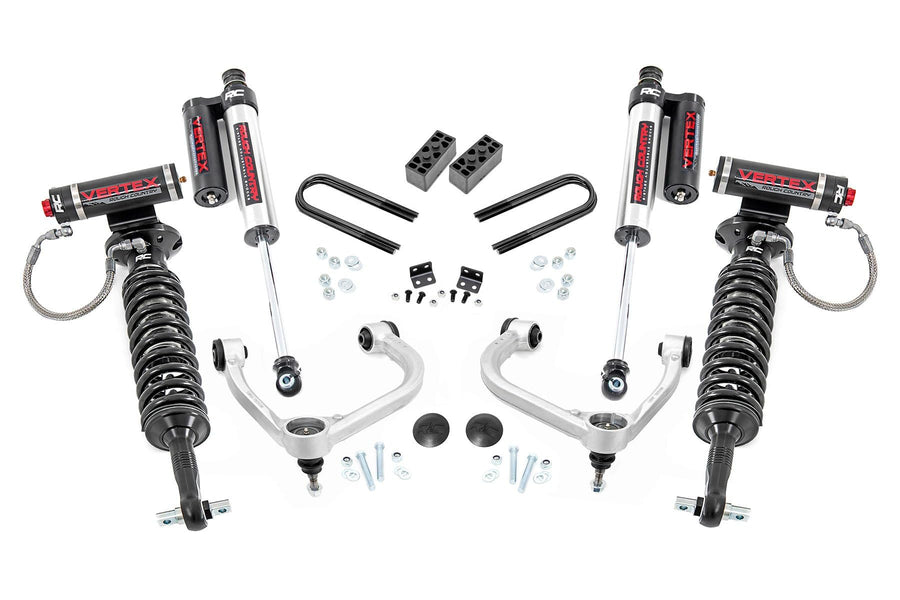3" Rough Country Bolt-On Lift Kit for 2021-2024 Ford F-150 4WD - 41450