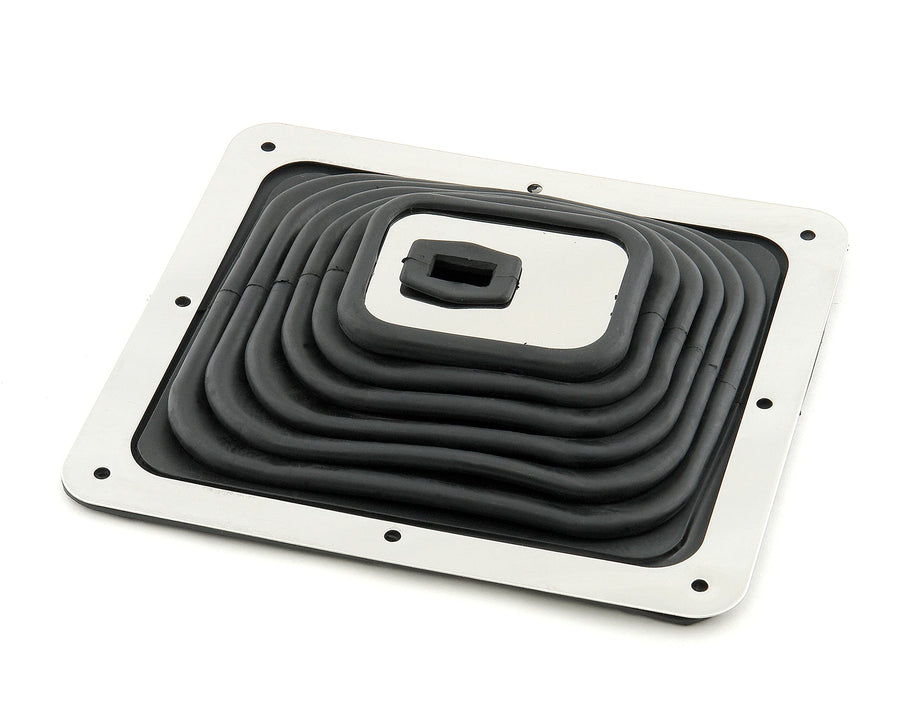 Shifter Boot Mr. Gasket 9649 - Large - 7-3/4 In X 4-1/2 In - Black - Rubber
