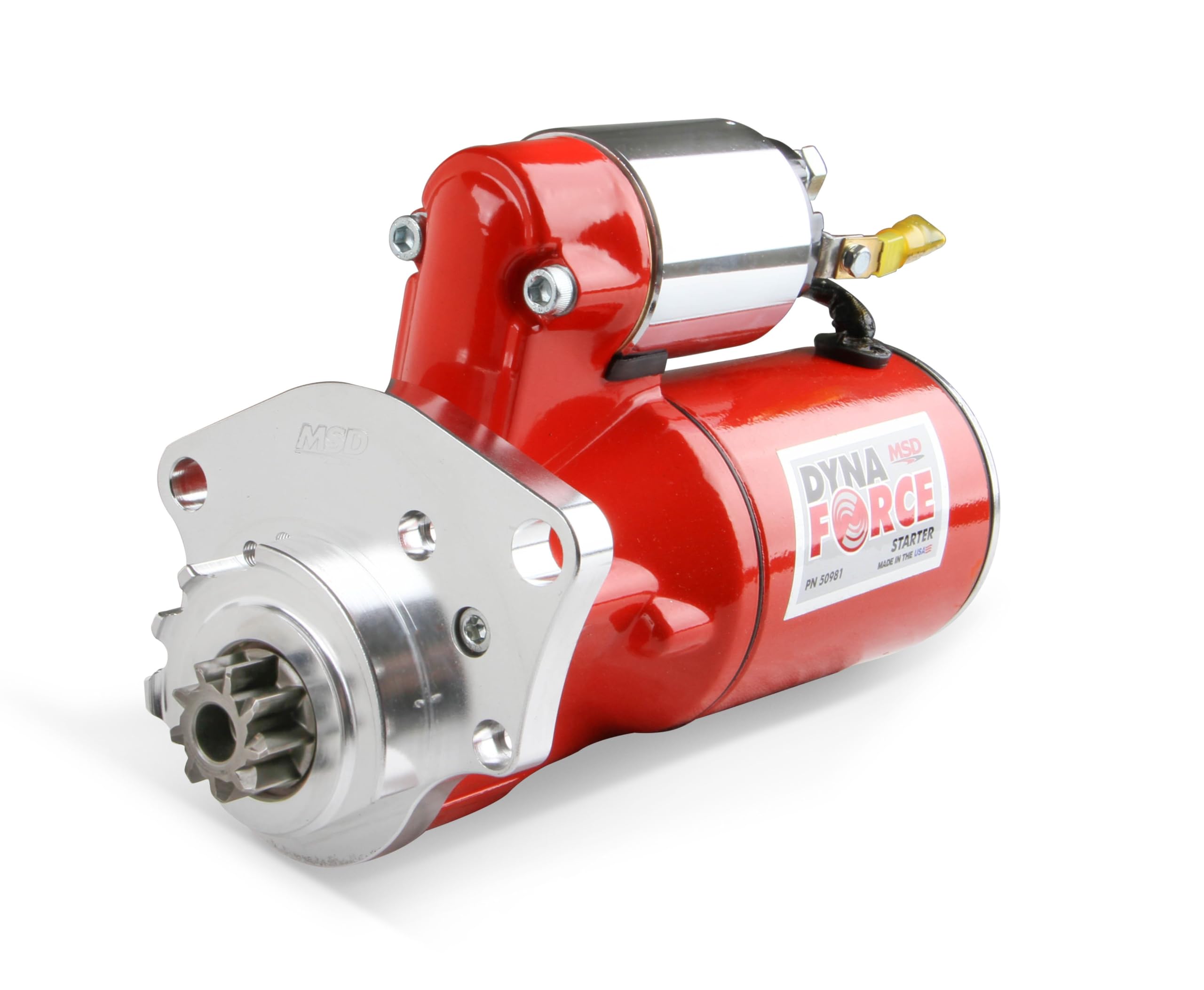MSD 50981 Dynaforce Starter - Red- SBM/BBM 318 to 440 cubic inch engines