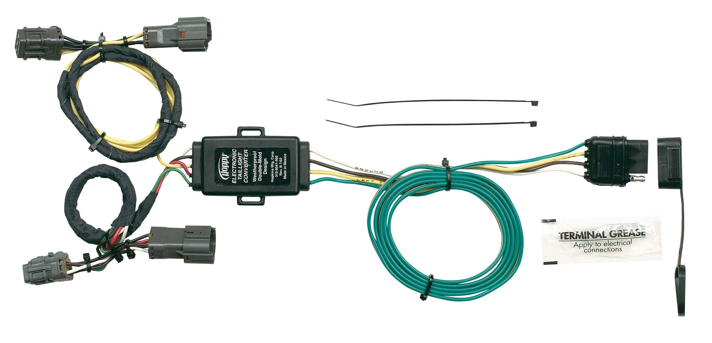 Hastings Premium Filters Hopkins Towing Solutions 11143815 Plug-In Simple Vehicle Wiring Kit