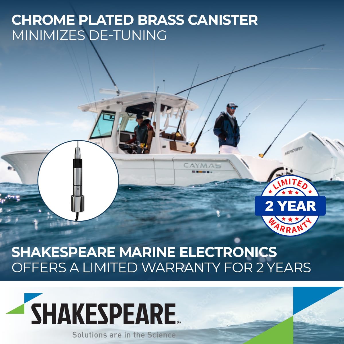 Low Profile Shakespeare Skinny Mini VHF Antenna - 36"