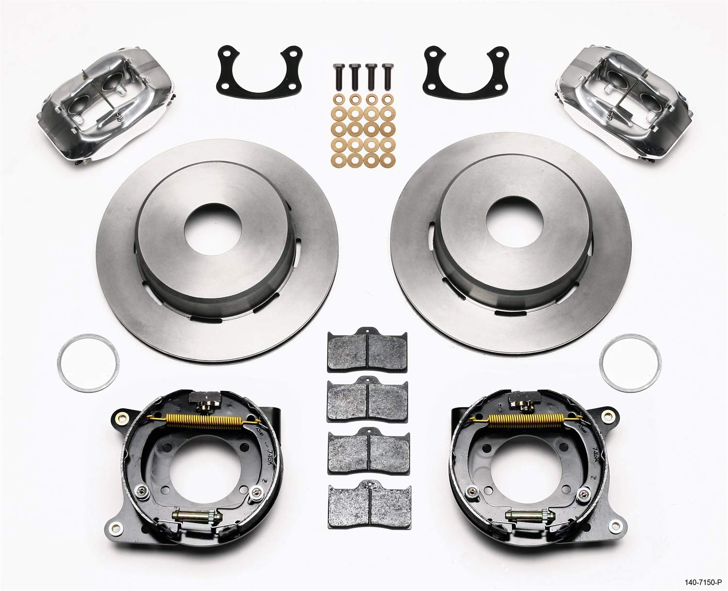 P/S FDLI Park Brake Kit, Polished