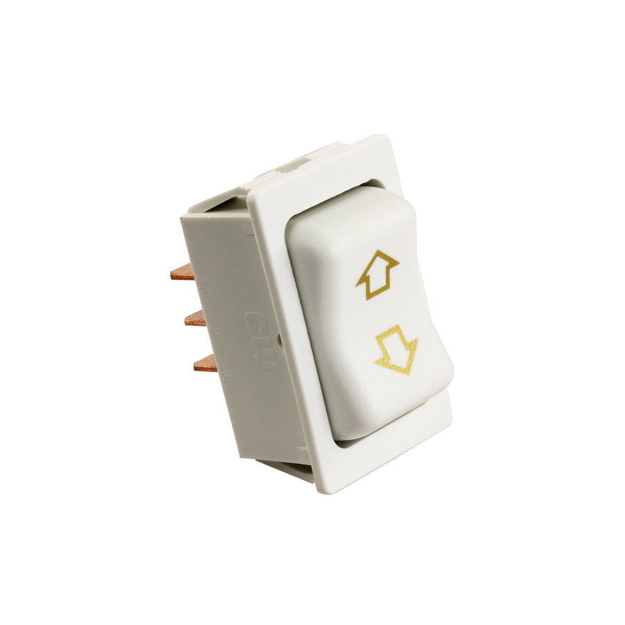 4-Pin JR Products Slide-Out Switch 12385 White