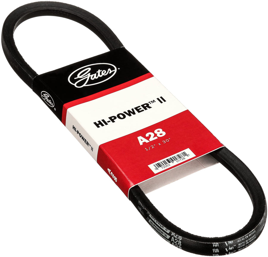 Gates Hi Power Ii A28 Wrapped Classical Section V Belt