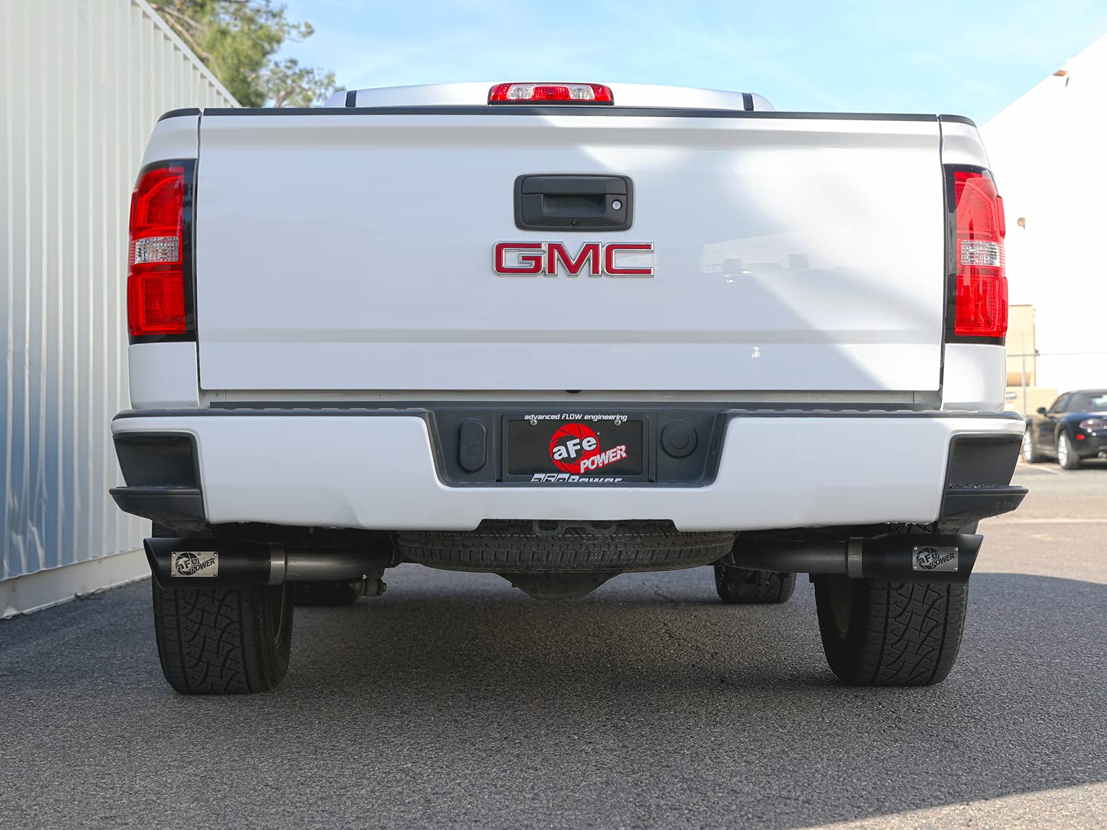 Gemini XV aFe POWER 49-34133-B 3" Cat-Back Exhaust System, Black Tips, 304 Stainless Steel, fits GM Trucks
