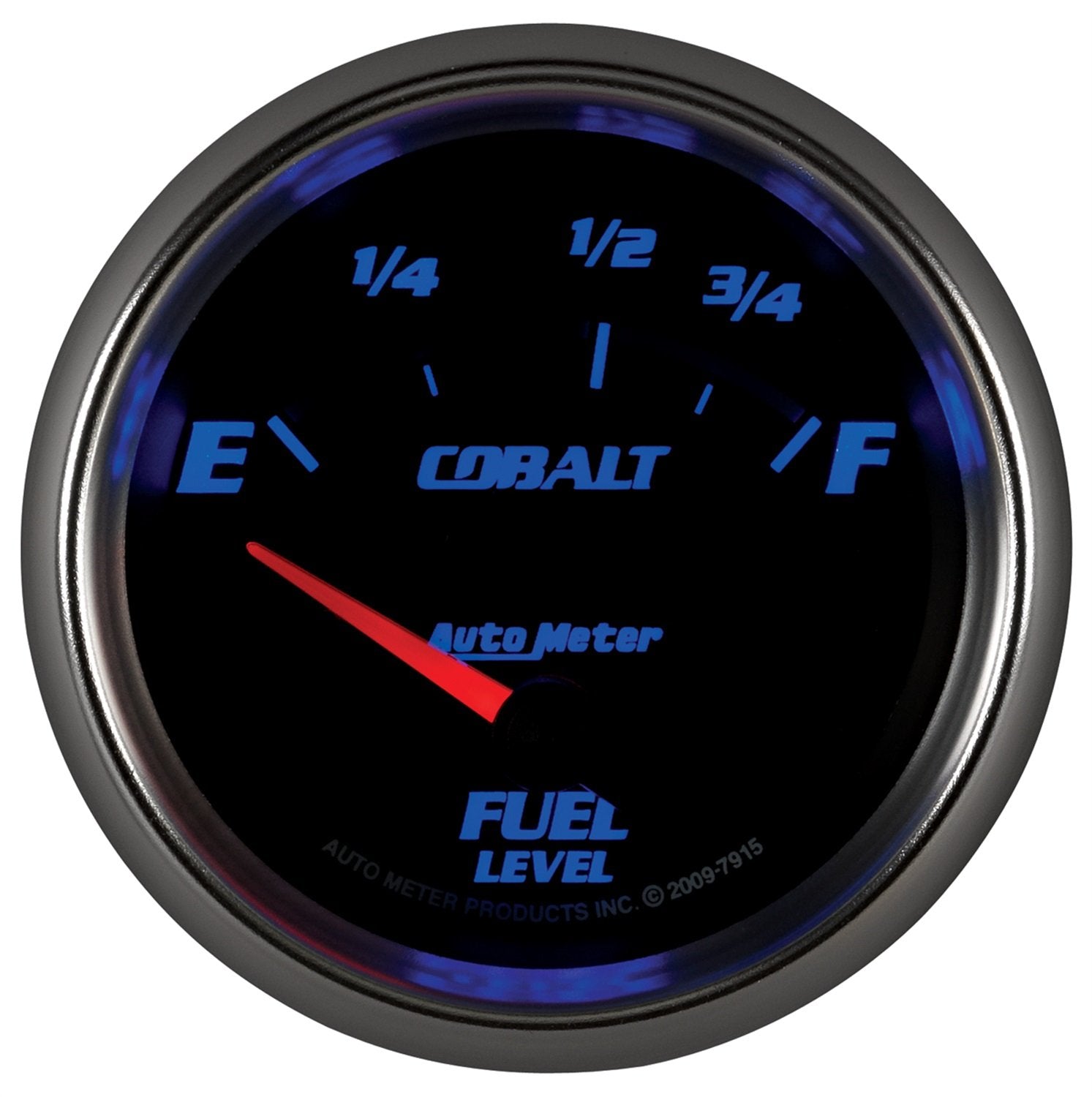 Auto Meter Cobalt 7915 2-5/8" 73 E/ 10 F Short Sweep Electric Fuel Level Gauge