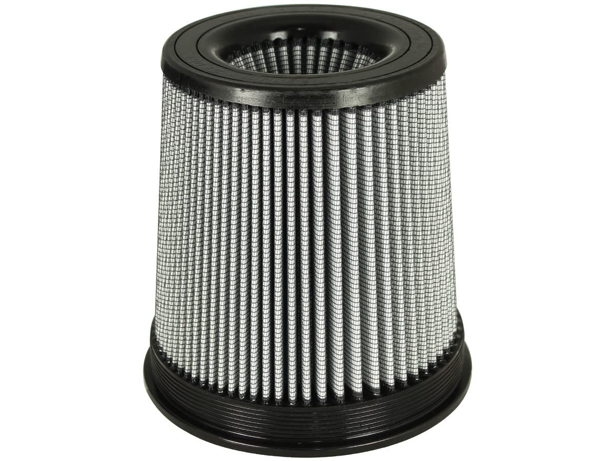 Momentum Intake Replacement Air Filter aFe POWER w/Pro DRY S Media - 5" Inlet, 9" Tall - #21-91072