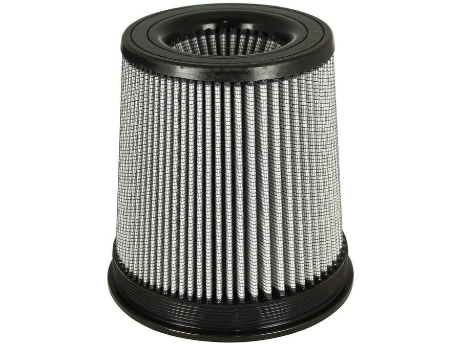 Momentum Intake Replacement Air Filter aFe POWER w/Pro DRY S Media - 5" Inlet, 9" Tall - #21-91072