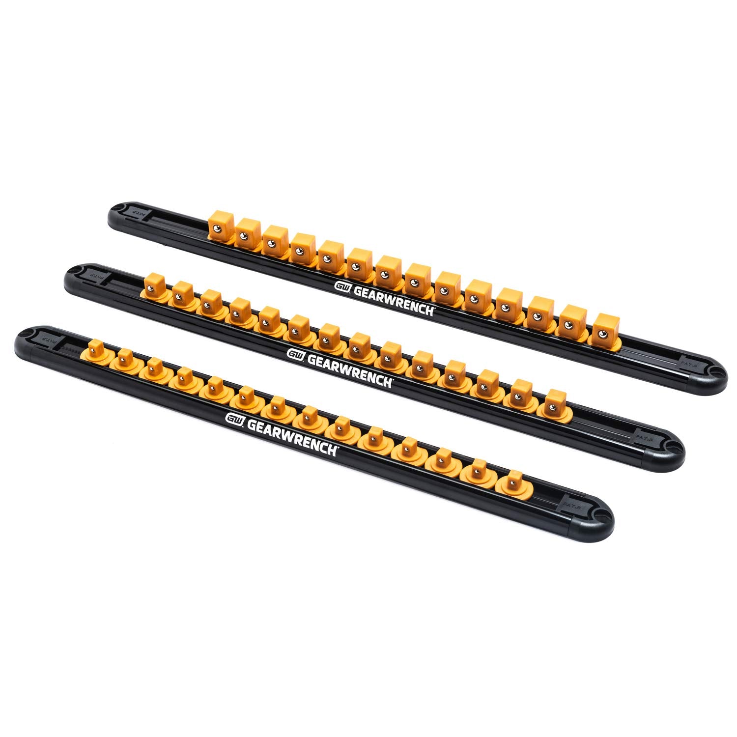 3/8" Drive GEARWRENCH Magnetic Socket Rail Includes 14 Clips - 83127