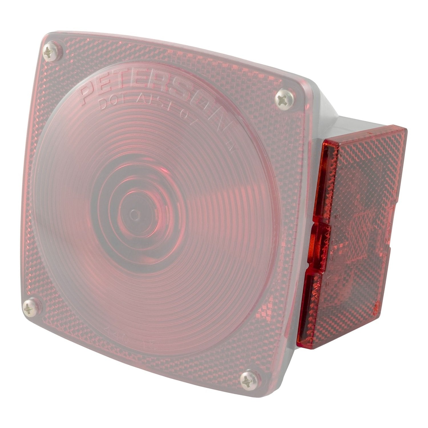 CURT Replacement 53515 Red Side Trailer Light Lens
