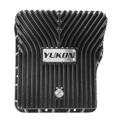 High-Capacity Aluminum Yukon Gear & Axle Allison Transmission Pan, Compatible with 2001-19 GM 2500/3500, YHCTP-A1000