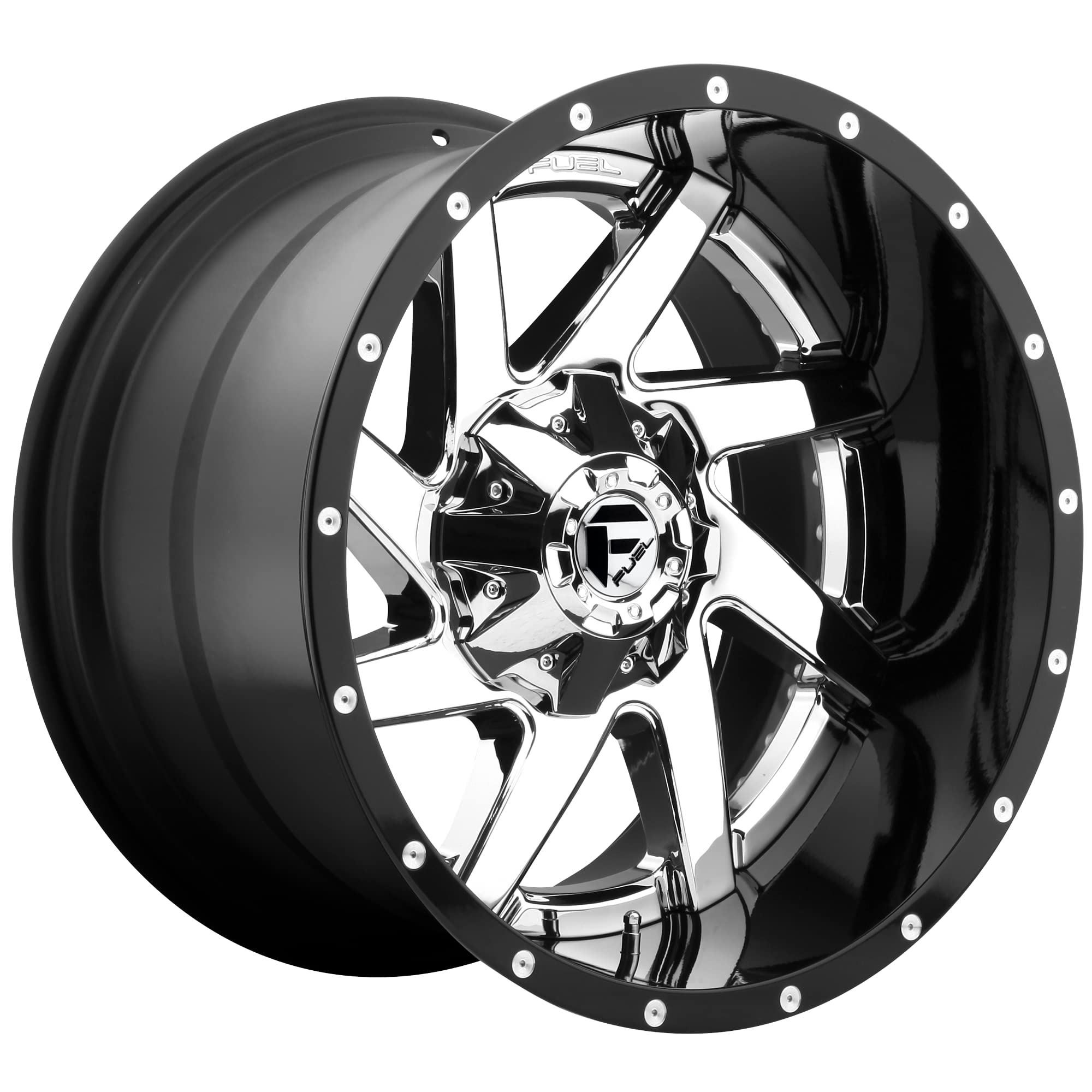 24X12 D240 8X6.5 CHR-PLATED-GBL -44MM AUTO WHEEL