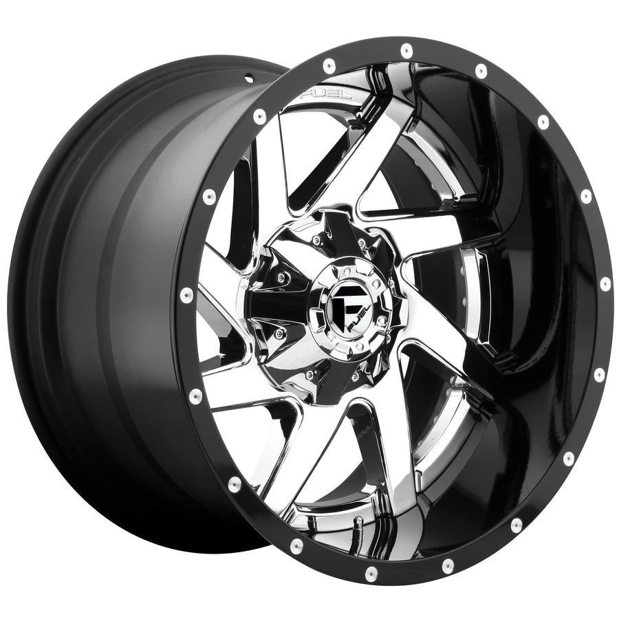 24X12 D240 8X6.5 CHR-PLATED-GBL -44MM AUTO WHEEL