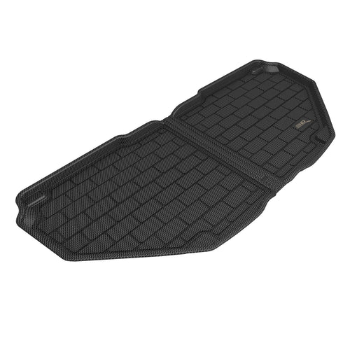 Kagu Cargo Liner 3D MAXpider Custom Fit (Black) Compatible with Rivian R1T / R1S 2022-2024 - Front