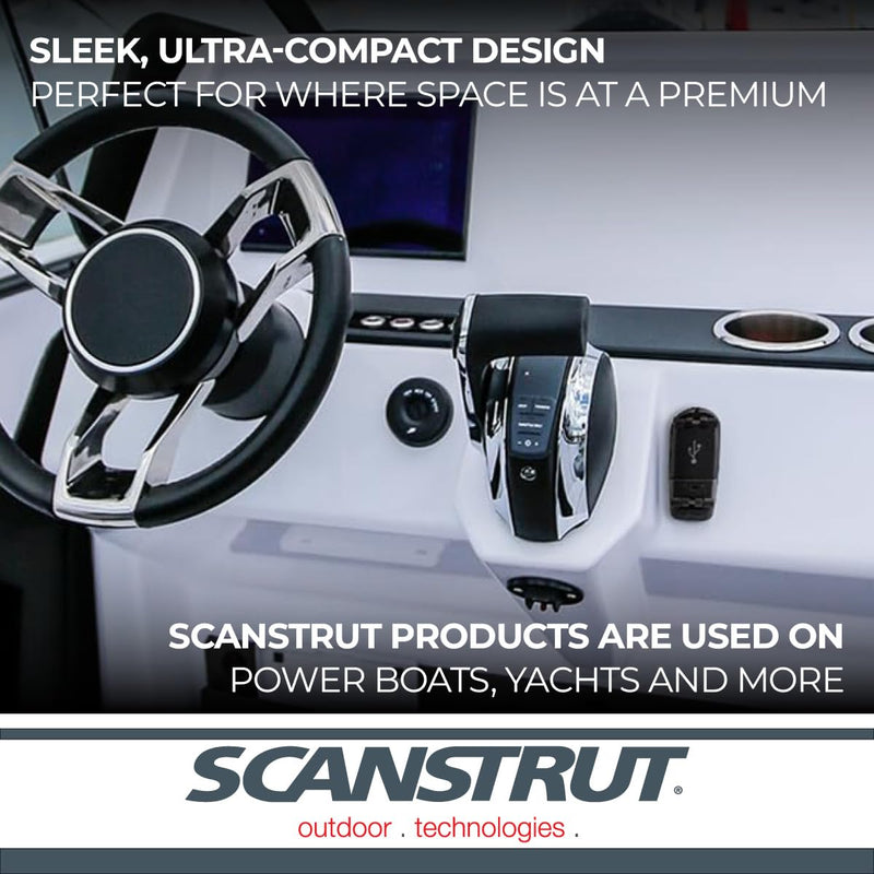 Scanstrut ROKK Charge Pro SC-USB-03. Fast Charge USB-A & USB-C Socket