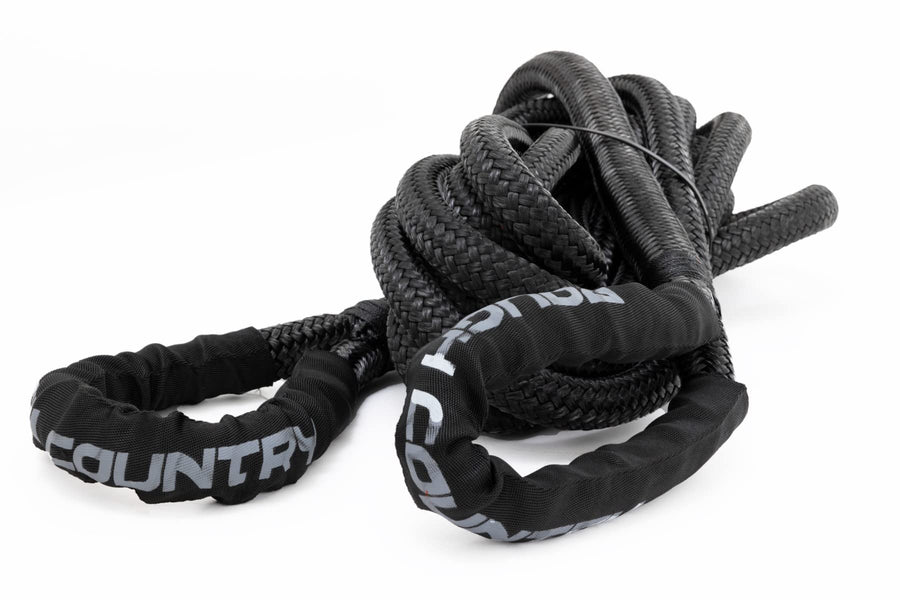 Kinetic Recovery Rope Rough Country | 1"x30' | 30,000lb Capacity - RS173