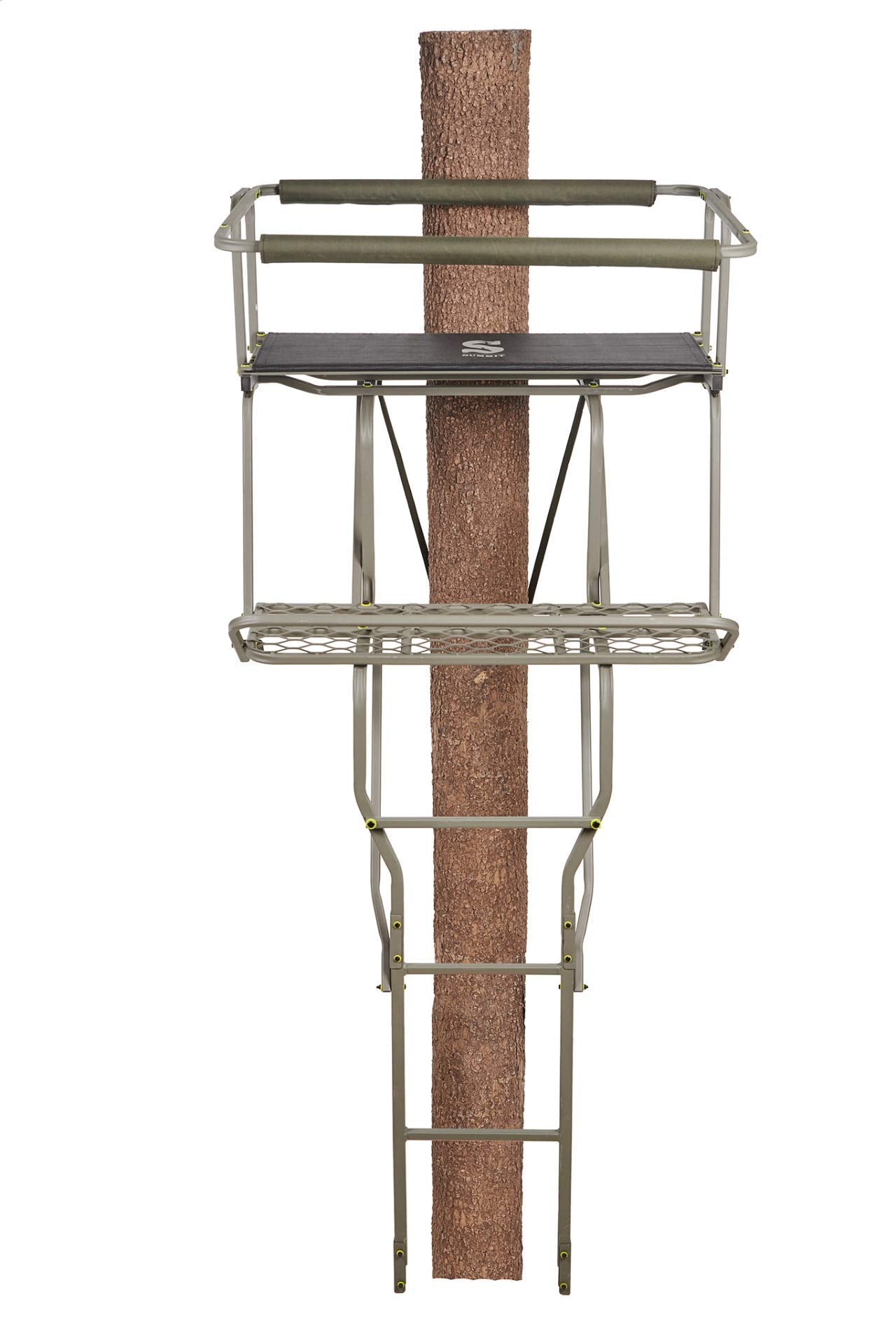 Two-Person Summit Treestands Steel Ladder Tree Stand