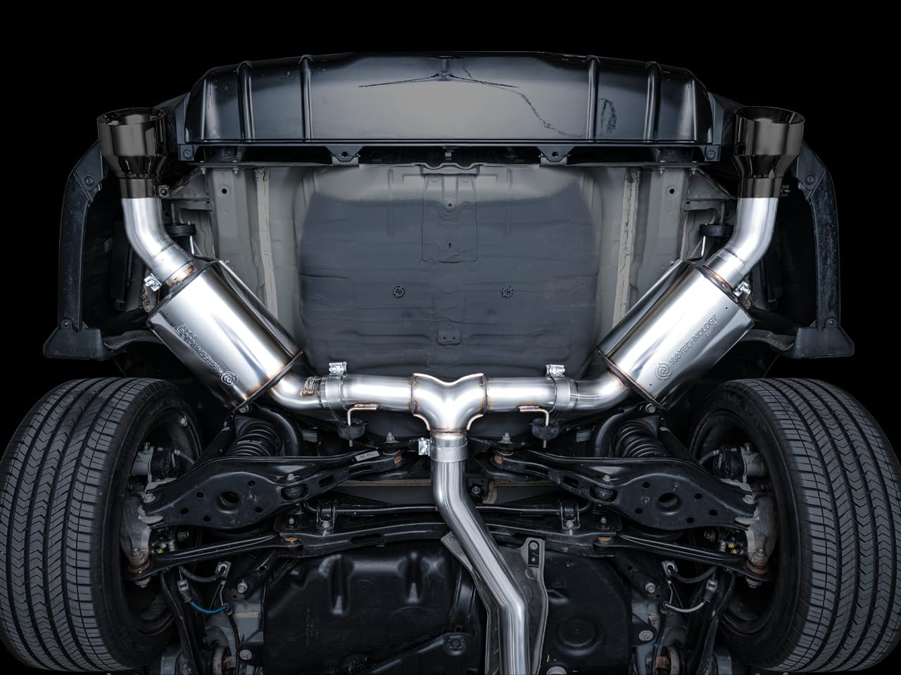 22+ Honda Civic Si/Acura Integra AWE Tuning Touring Edition Catback Exhaust - Dual Diamond Black Tip