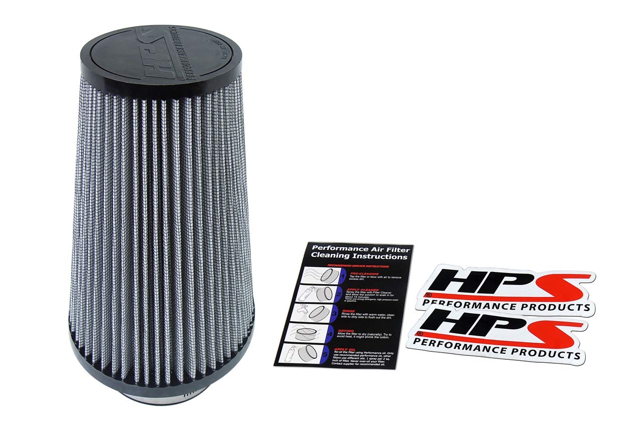 3.5" ID HPS Performance Air Filter, 9" Element Length, 10.75" Overall Length