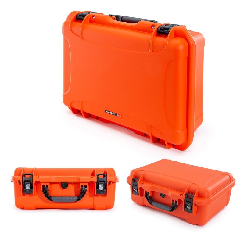 Orange Nanuk 940 Waterproof Hard Case