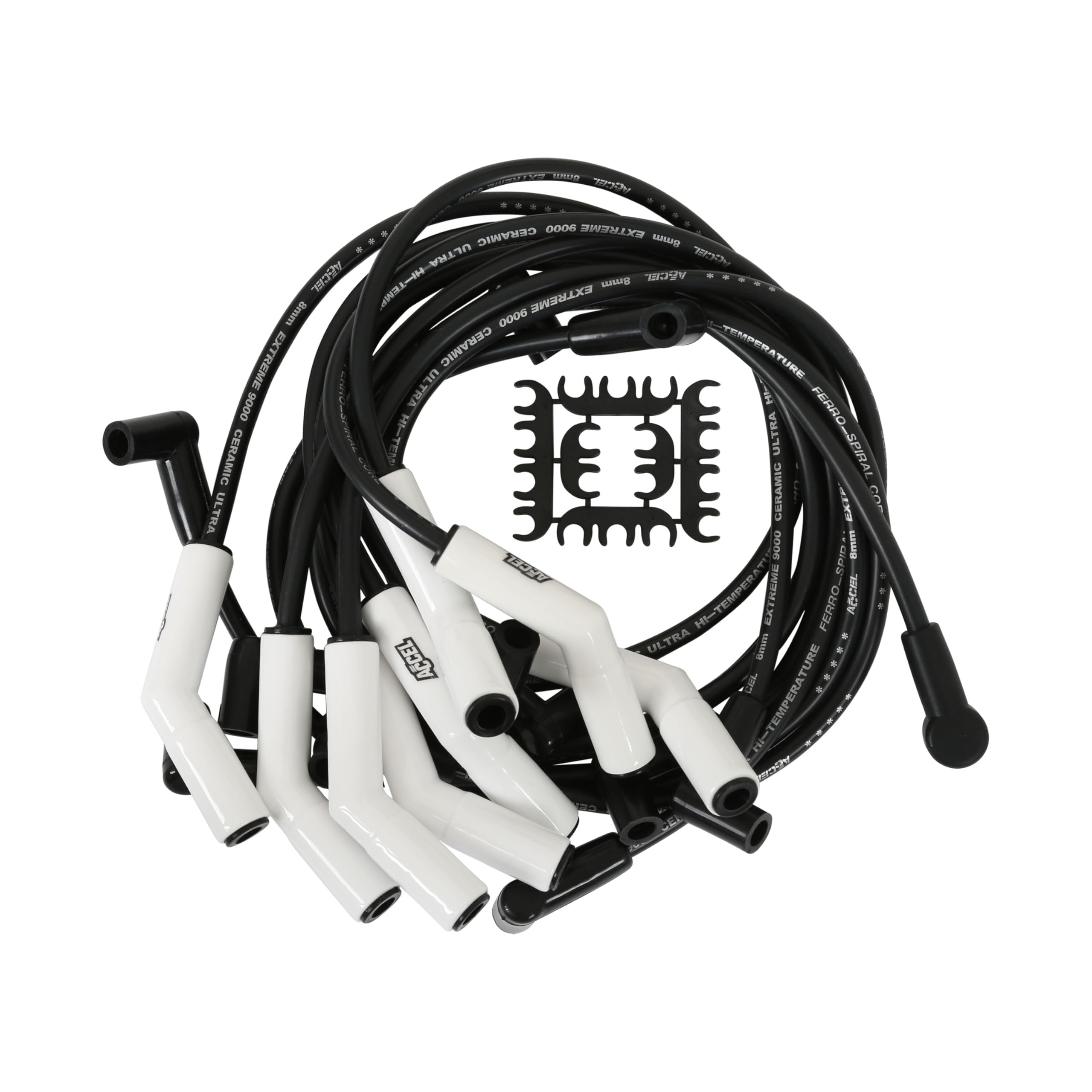 Extreme 9000 ACCEL 9022C Spark Plug Wire Set Ceramic Boot