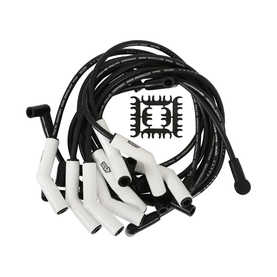 Extreme 9000 ACCEL 9022C Spark Plug Wire Set Ceramic Boot