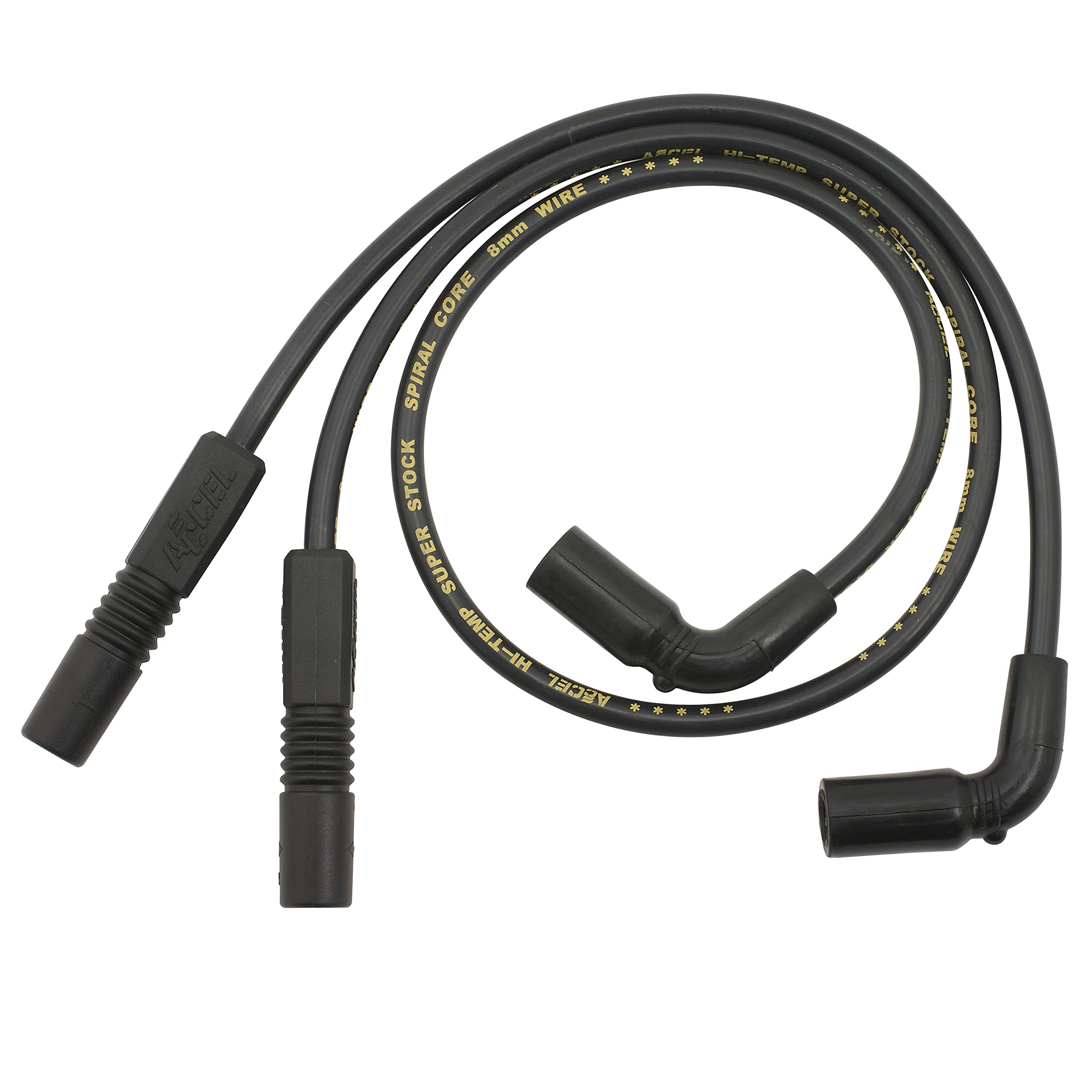 Custom Wire Set ACCEL 171111K - 8mm - Black