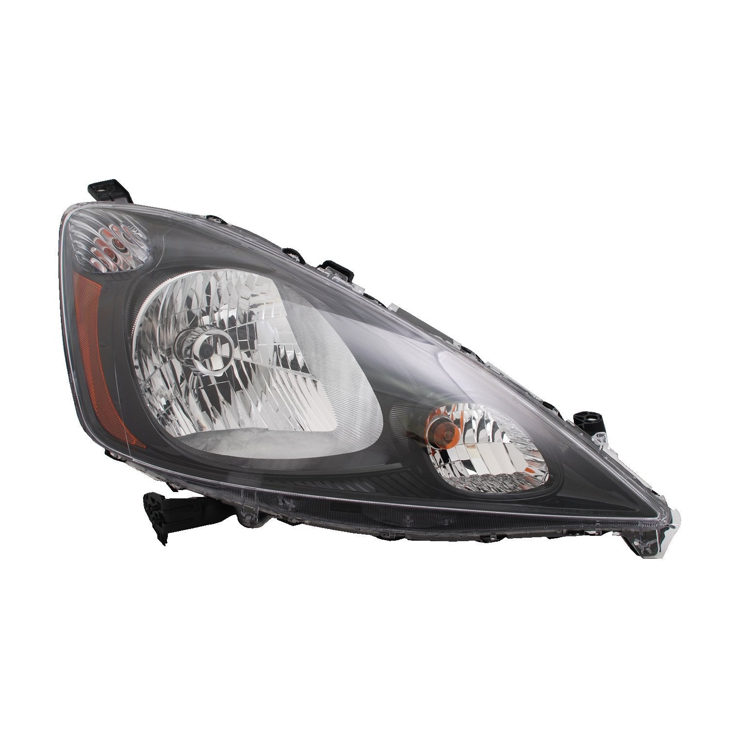 Right TYC Headlight Assembly Compatible with 2012-2013 Honda FIT