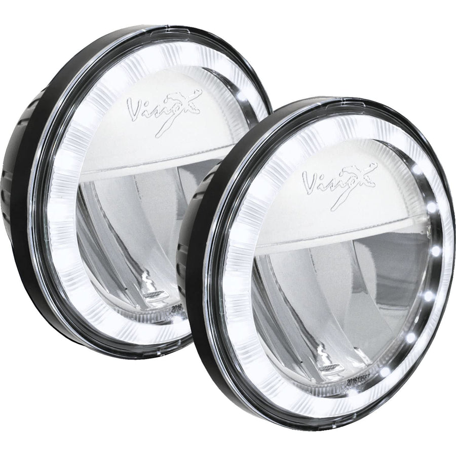 4.5" LED Halo Passing Lamp Upgrade Kit | Chrome XMC