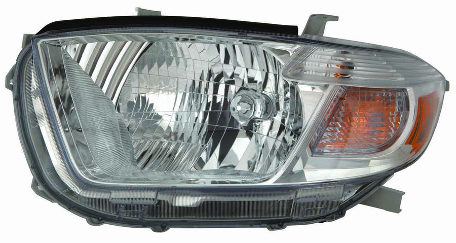 Toyota Highlander 10 Headlight Assembly Base. LH US Driver Side Limited. SE Model USA Built CAPA