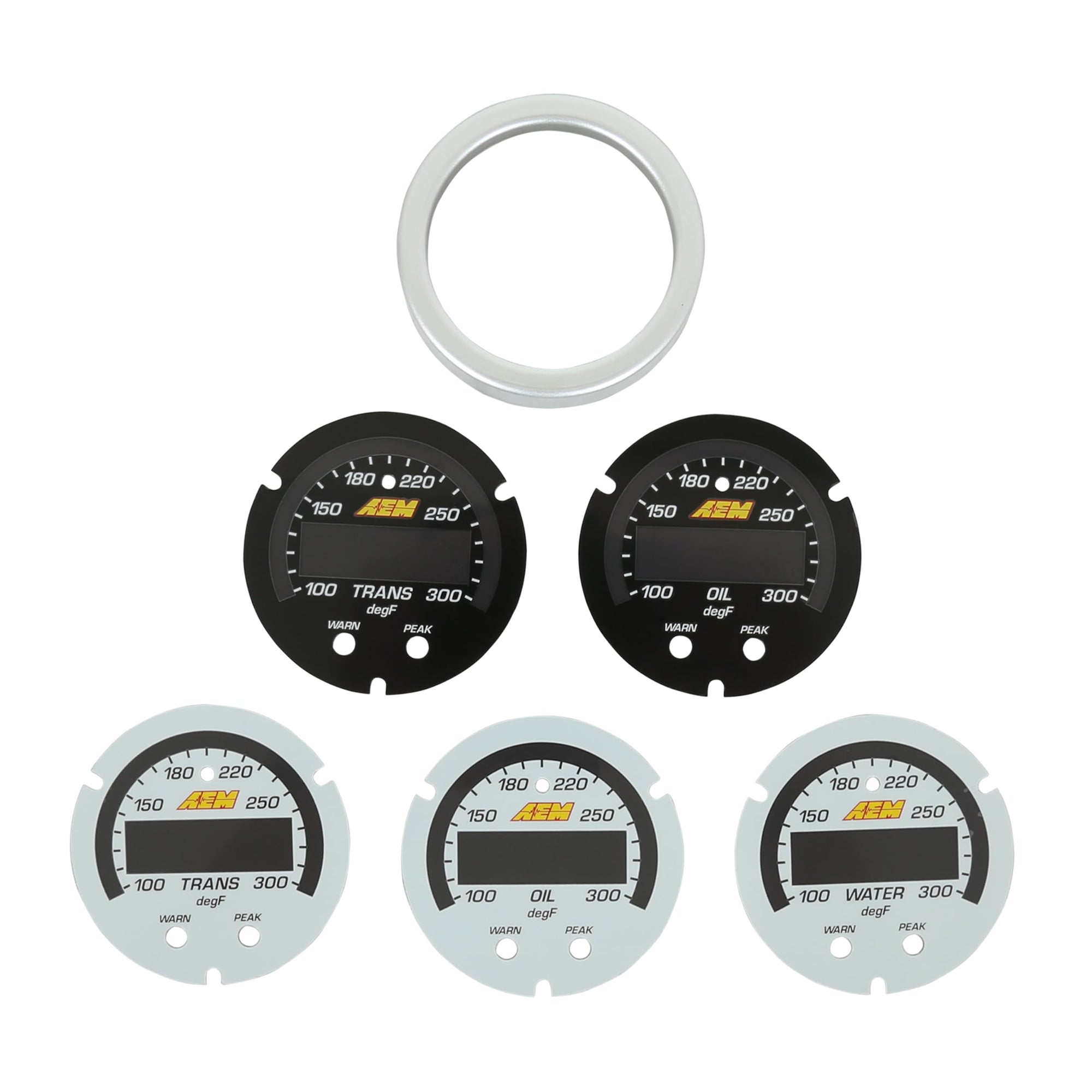 X-Series AEM 30-0302-ACC Temperature Gauge, White