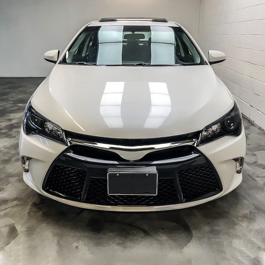 Black Projector Headlights SPEC-D TUNING Compatible with 2015-2017 Toyota Camry, Left + Right Pair Headlamps Assembly