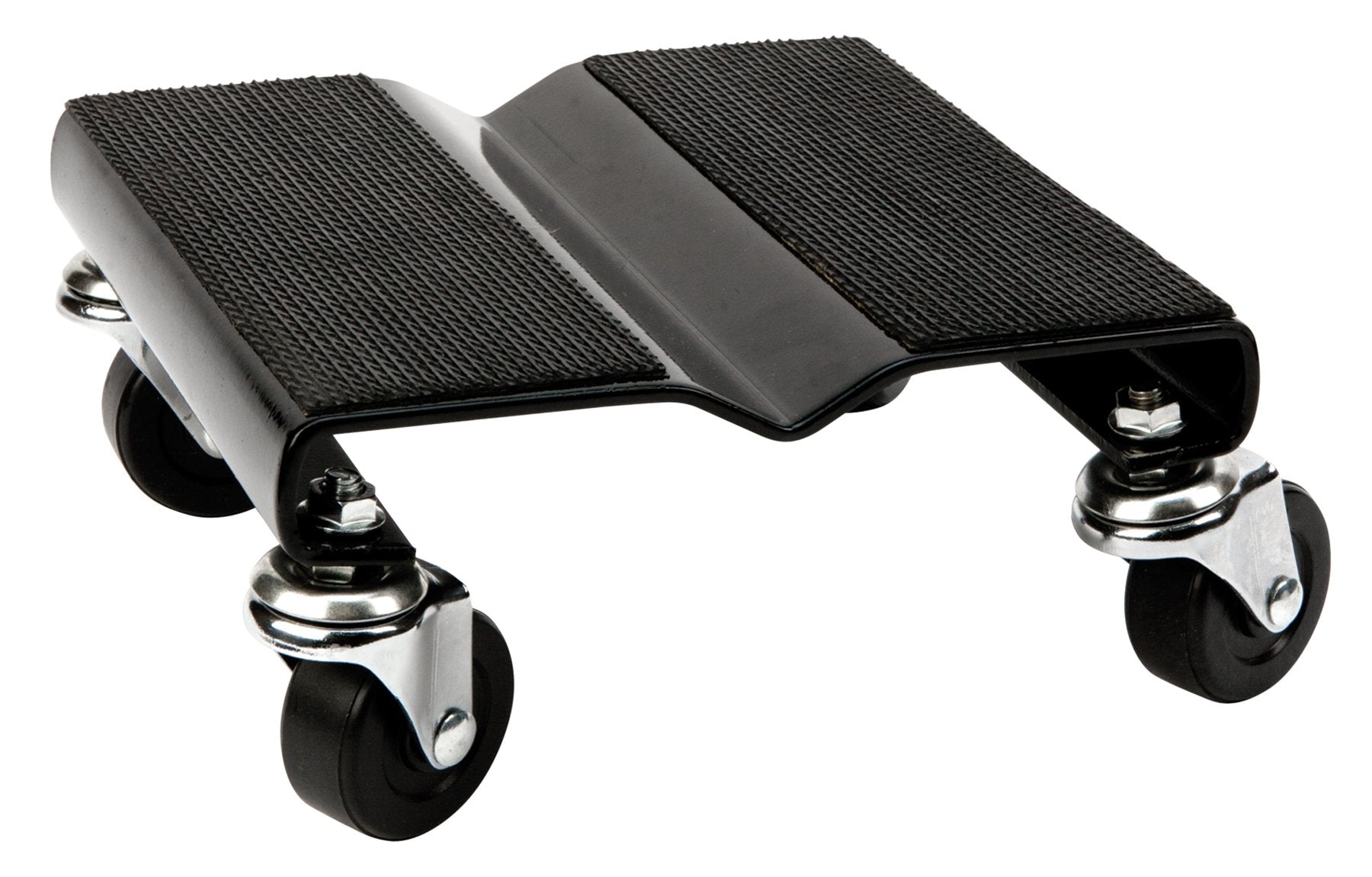 Snowmobile Dolly Performance Tool W41061 Heavy Duty V-Slide with 2.5” PVC Swivel Casters and Rubber Pad Protecting Skis, Black
