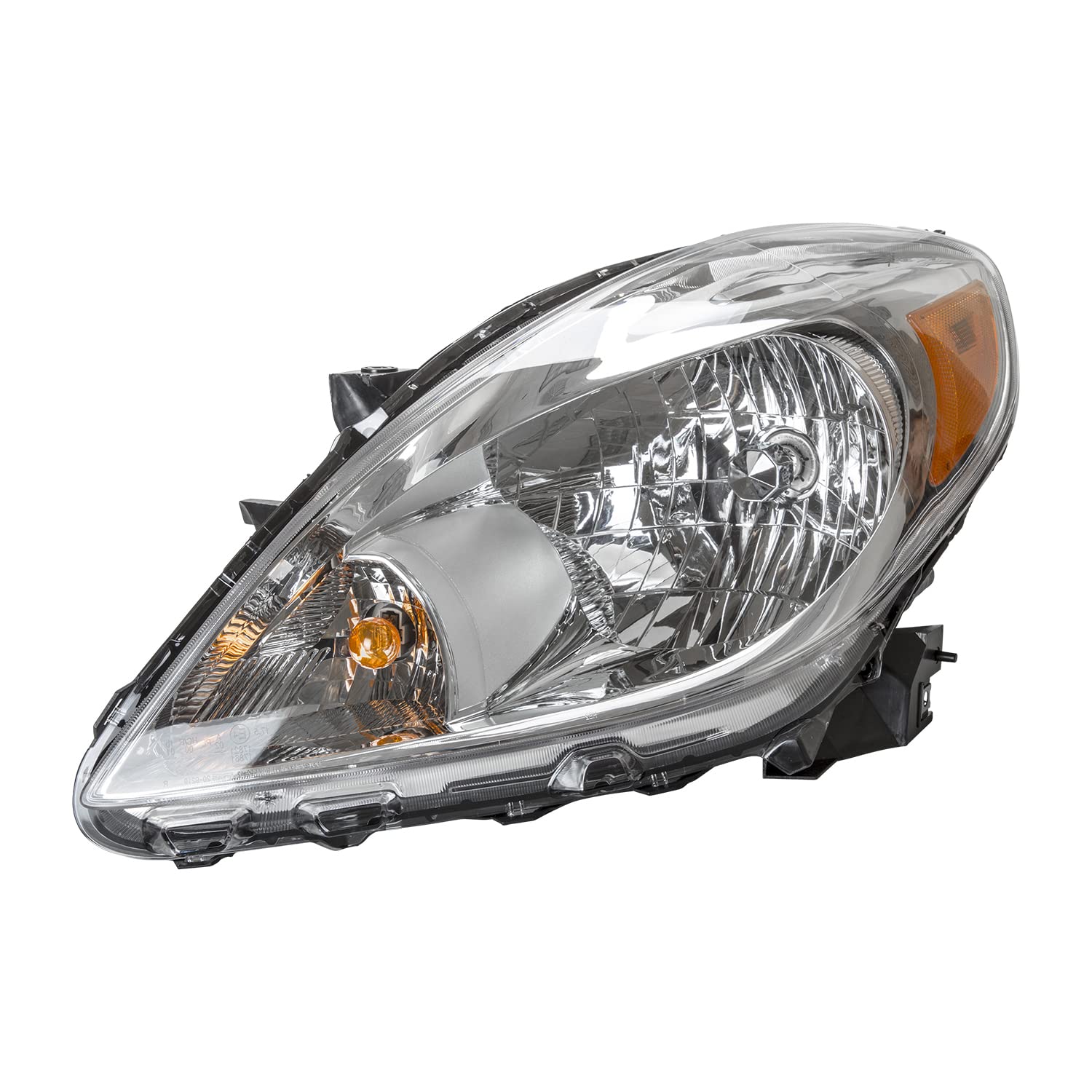 Left TYC Headlight Assembly Compatible with 2012-2014 Nissan Versa