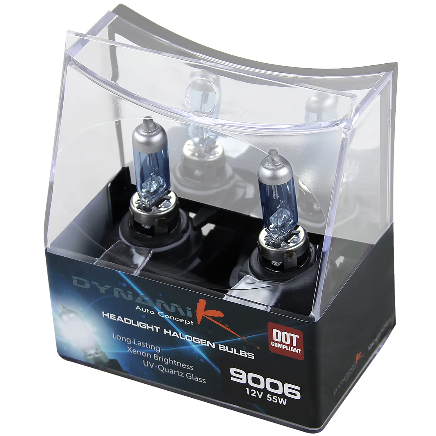 Spec-D Tuning 9006 Hb4 55W 12V Head Lights Beam Halogen Replacement Left + Right Pair 2 Piece