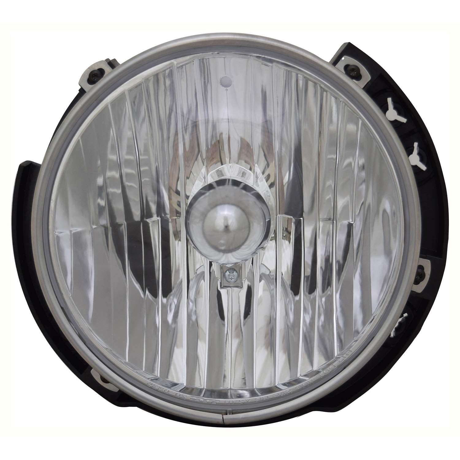 Left TYC Headlight Assembly Compatible with 2007-2018 Jeep Wrangler