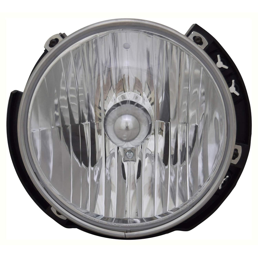 Left TYC Headlight Assembly Compatible with 2007-2018 Jeep Wrangler