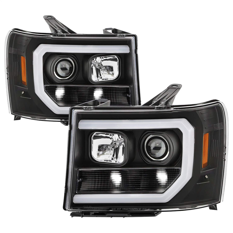 Projector Headlight Spyder - (PRO-YD-GS07V2-LBDRL-BKV2)