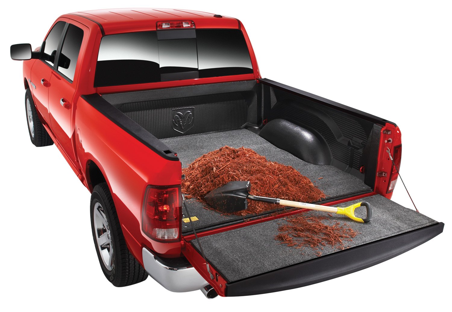 Classic Bed Mat Bedrug | 2005 - 2021 Nissan Frontier (Models with Drop-In Bedliner Only)73.3 Bed, Charcoal Grey | BMN05KCD