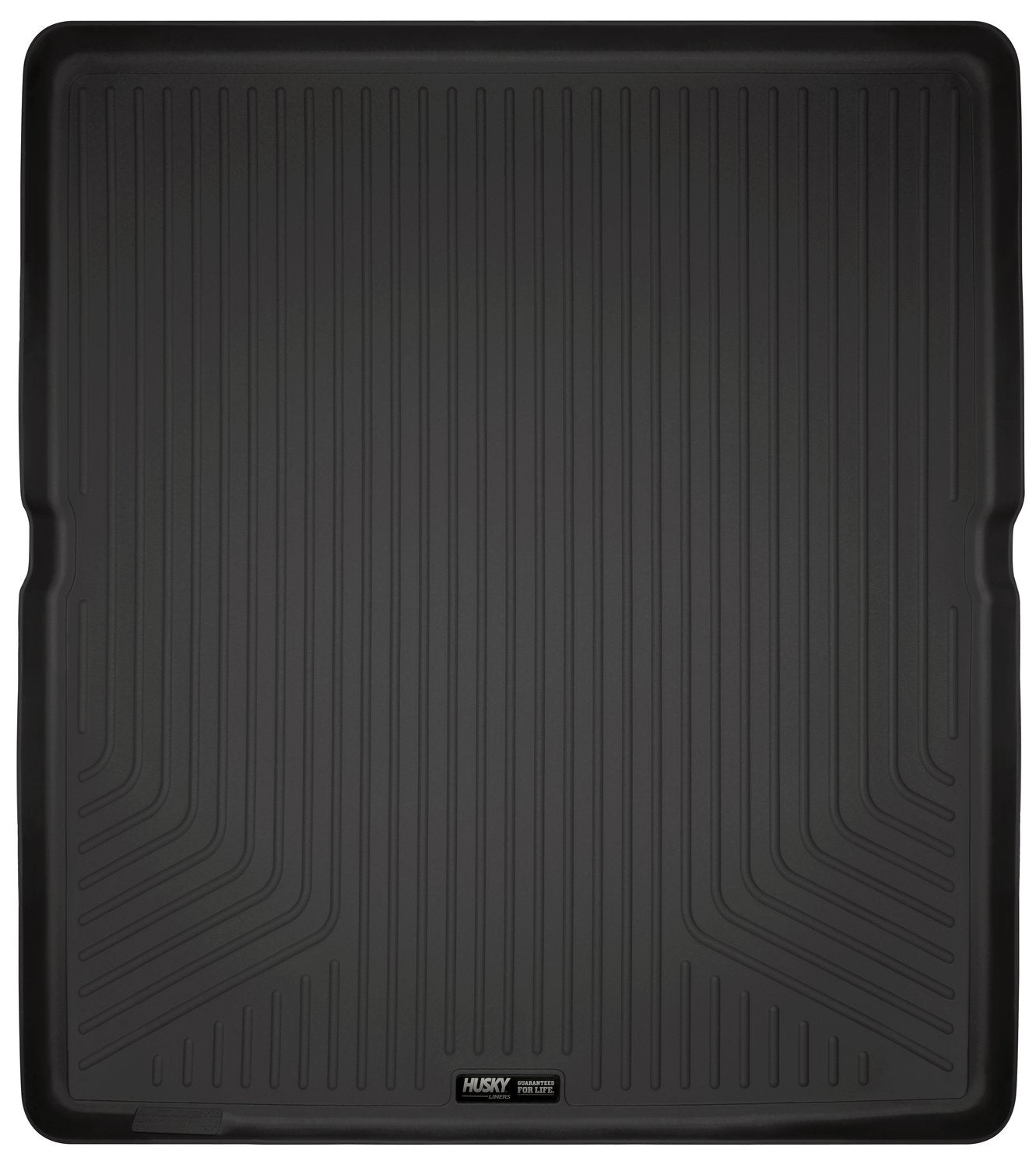 Weatherbeater Cargo Liner Husky Liners | Fits 2007 - 2017 GMC Acadia (2017 Limited Only); 2007 - 2010 Saturn Outlook (to Back of 2nd Row Over Folded Flat 3rd Row) | 1-pc Black - 22031