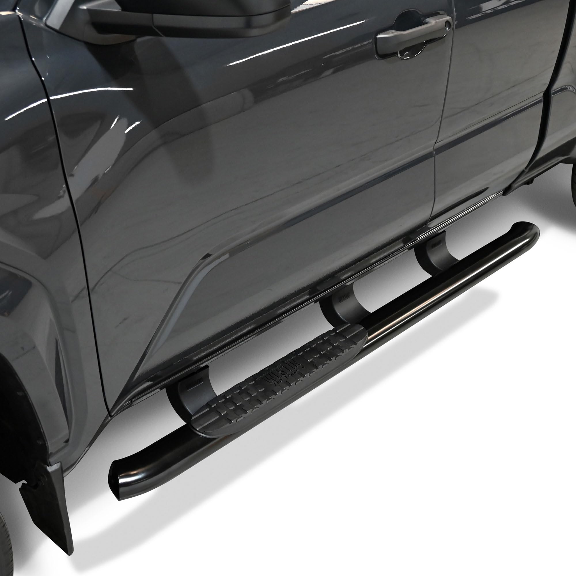PRO TRAXX 4 Westin Oval Nerf Bars fits 2024-2026 Tacoma Access Cab Black Pair