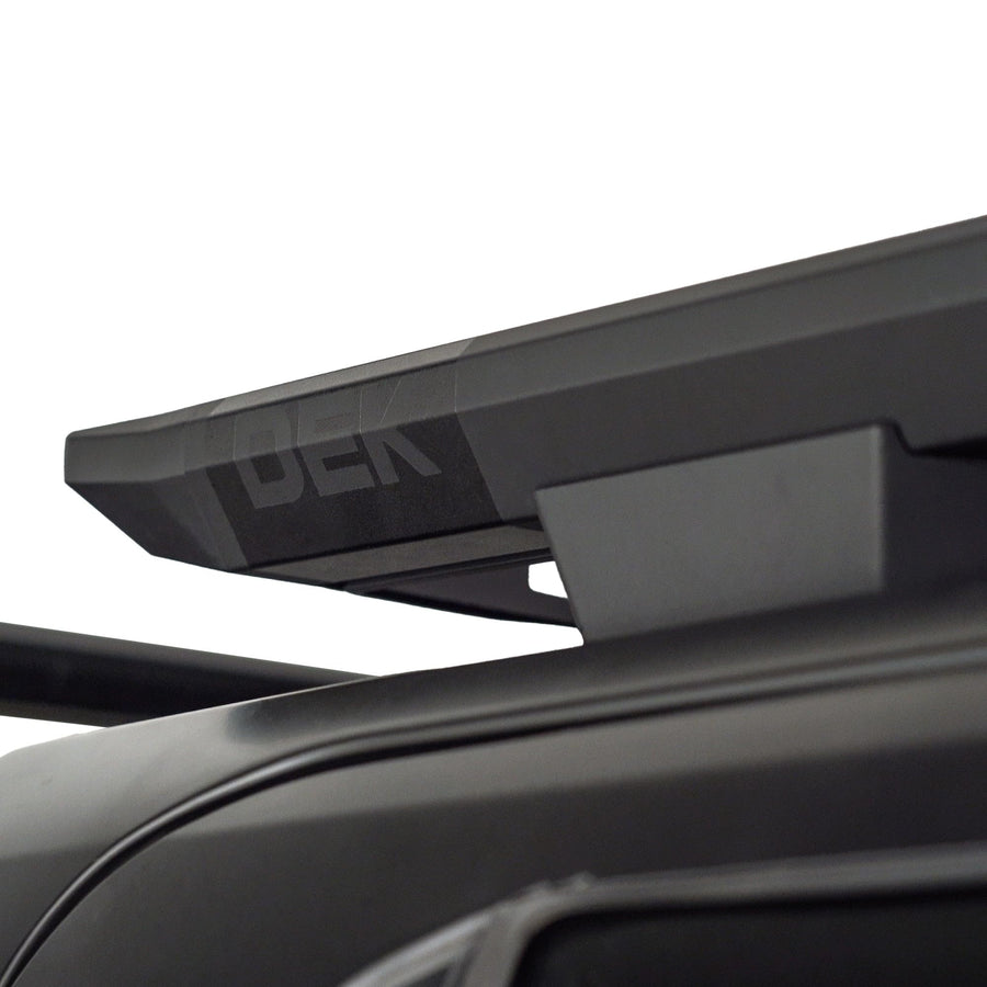KUAT DEK Rooftop Direct Mount Platform Rack Non-Lit with 300 lb Cargo Capacity and Adjustable Crossbars, No Drill Installation, 2005-2023 Toyota Tacoma 2nd/3rd Gen-Double Cab